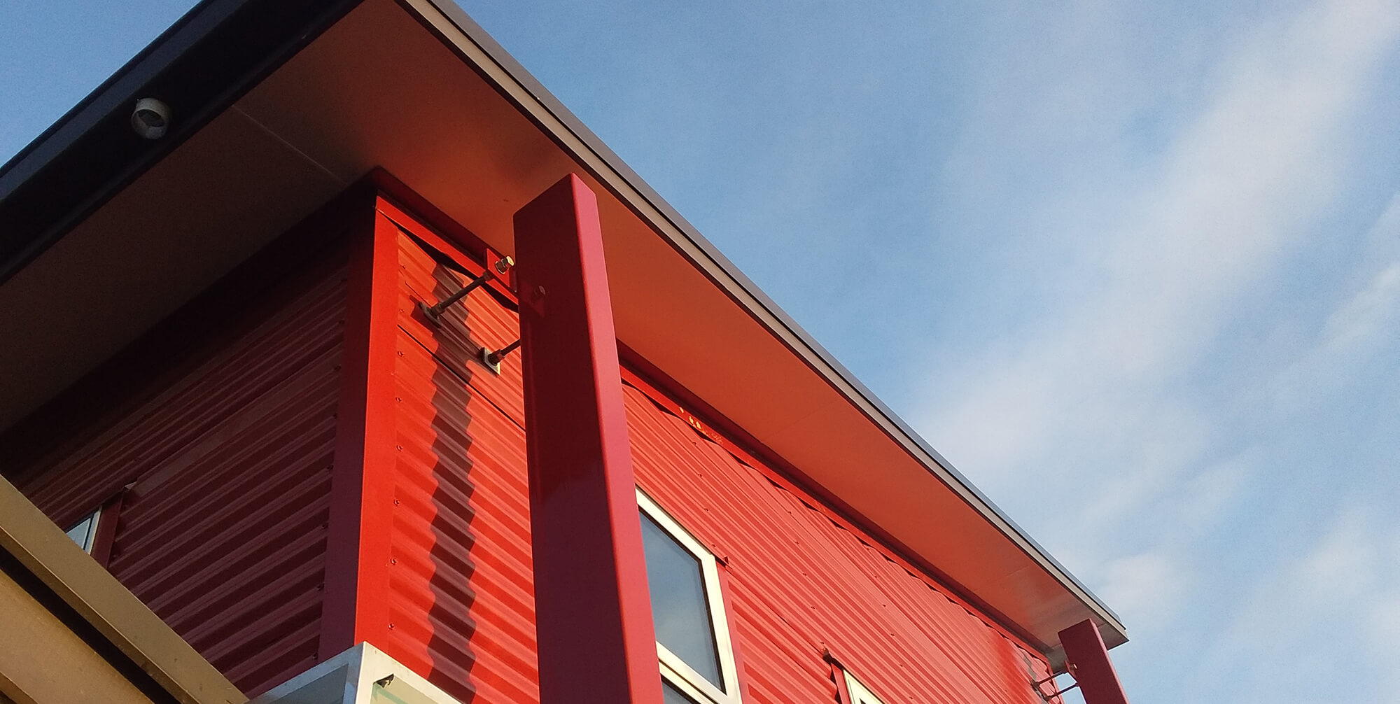 Lobell Education Facility Construction - St Joe's School cladding