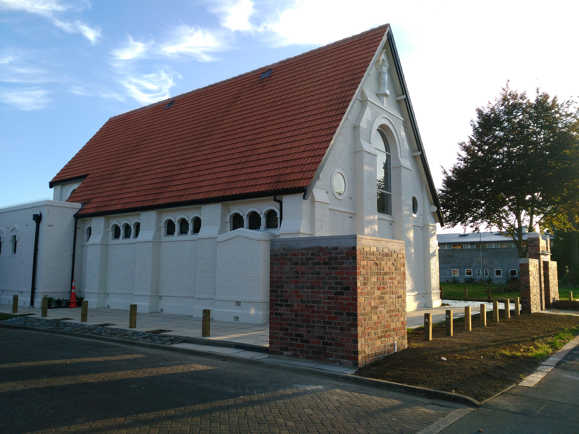 Lobell Earthquake Restoration and Strengthening - St Mary's Chapel Outside