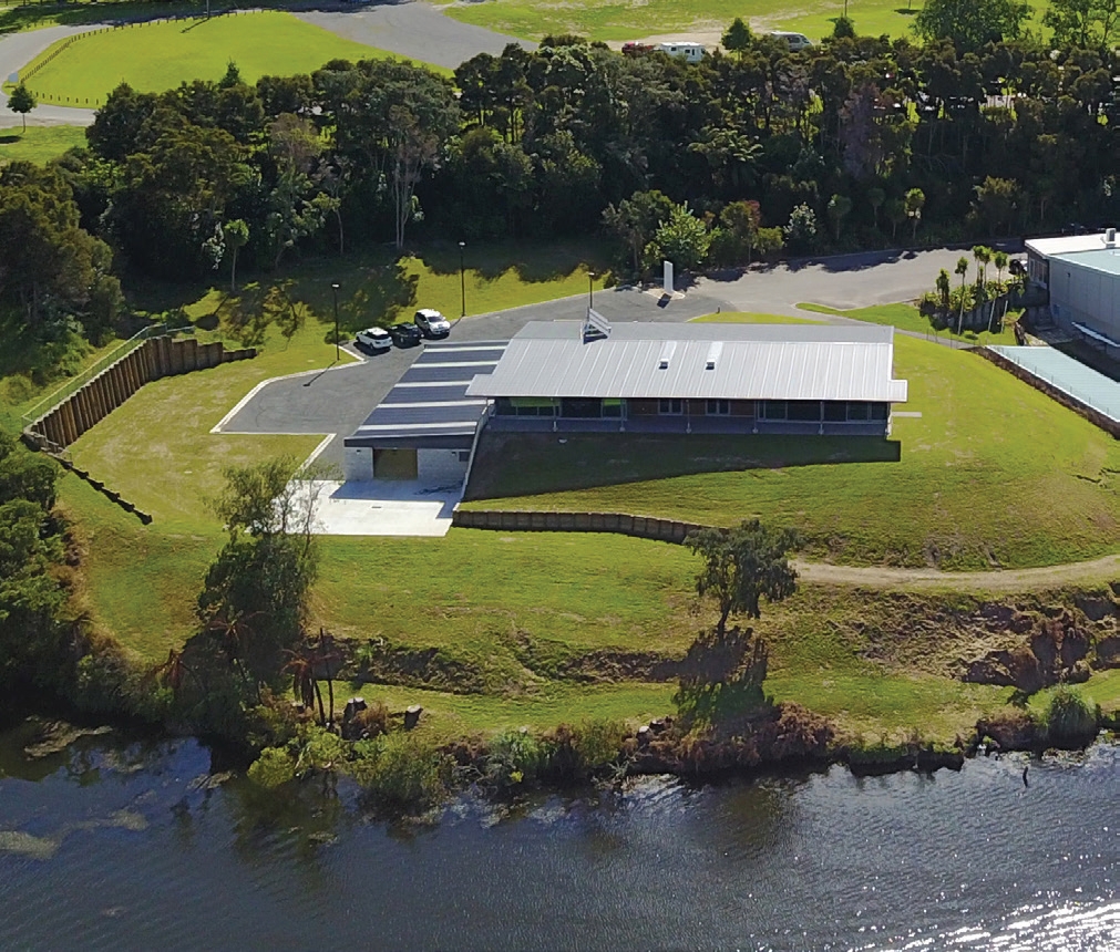 "The completed building is one that Canoe Racing New Zealand and the community are immensely proud of."