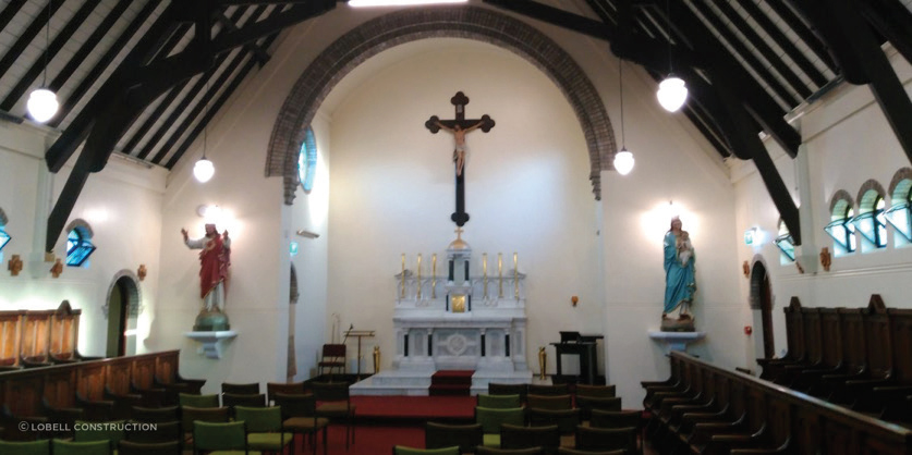 Lobell specialist construction - St Mary's Chapel Restoration