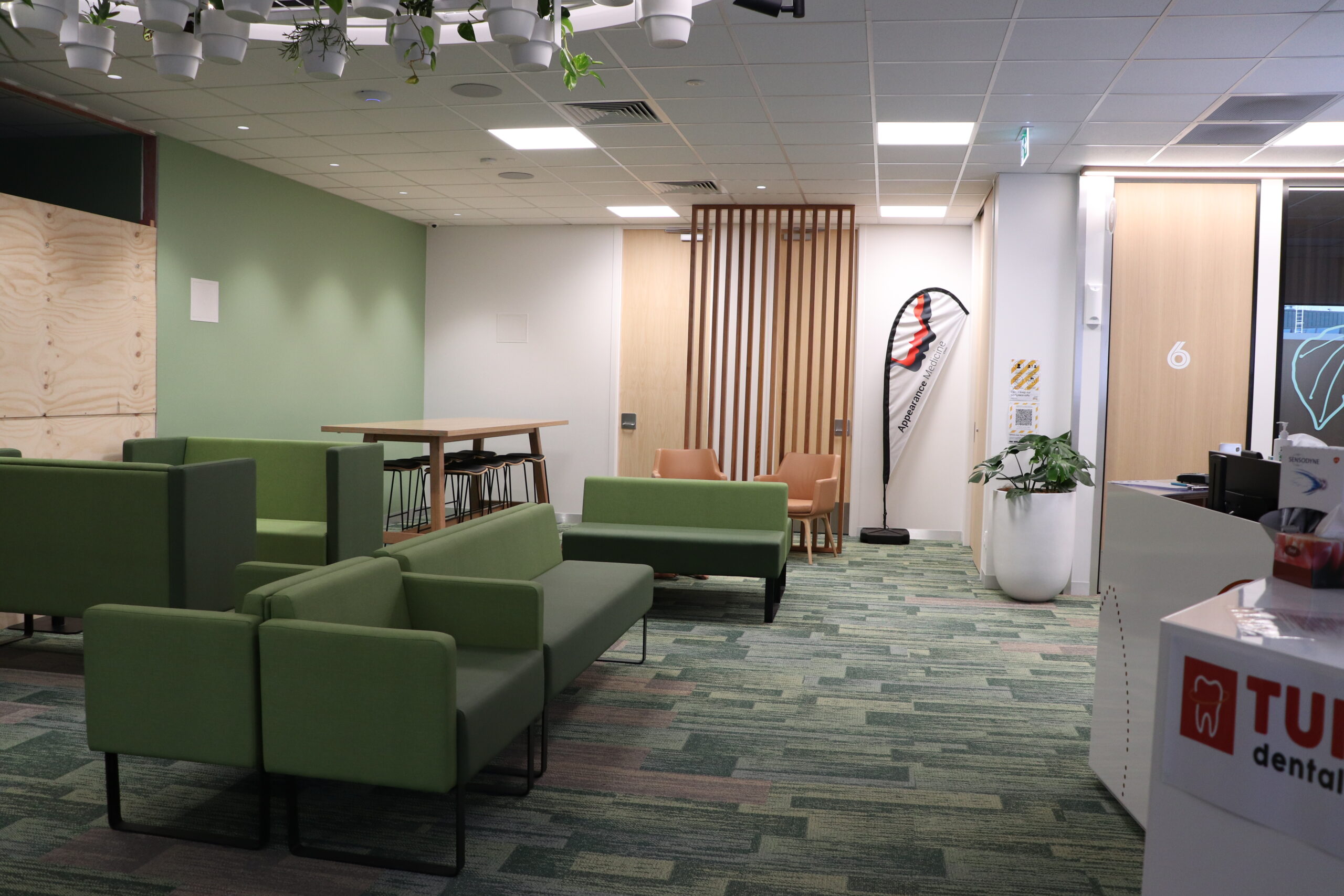 Lobell Medical Construction - Tui health Center Reception